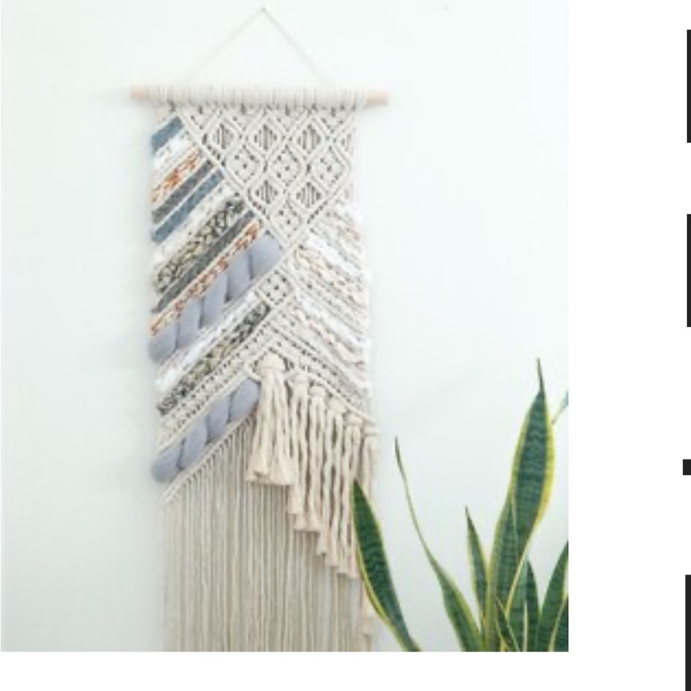 Handmade macrame wall hanging